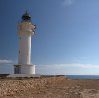 Faro de Cap de Barbaria in Formentera, ein Schatz, der entdeckt werden muss