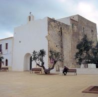 Kirche von Sant Francesc Xavier, der herausragendste Tempel von Formentera