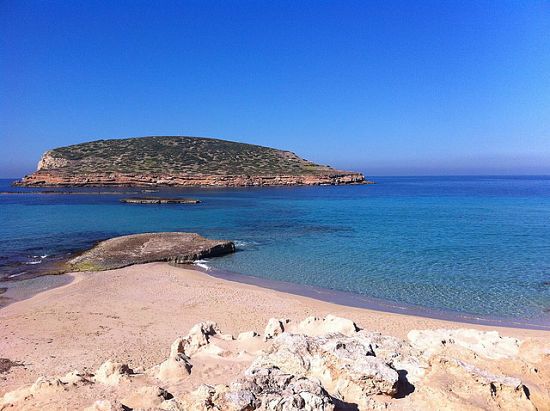 Cala Conta, eine der berühmtesten Buchten Ibizas