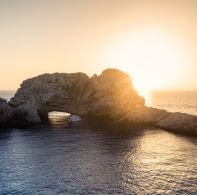 Coucher de soleil romantique à Ibiza de San Antonio